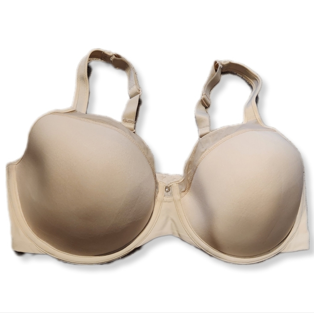Bali Underwire Lightly Padded 3 Hooks/Eyes sz 42D #3439